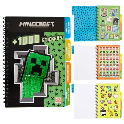 Get Trend, livre de plus de 1000 stickers Minecraft — idée cadeau