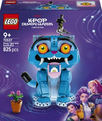 LEGO KPop Demon Hunters, Derpy le tigre et Suzy la pie (72537) — idée cadeau