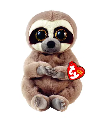 Ty Beanie Bellies Silas le paresseux, peluche 15 cm — idée cadeau
