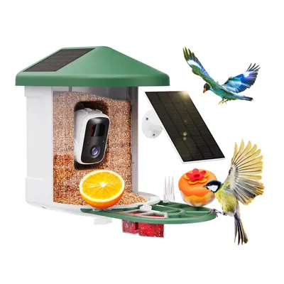 HARYMOR Smart Bird Feeder with Camera, Solar Powered — gift idea