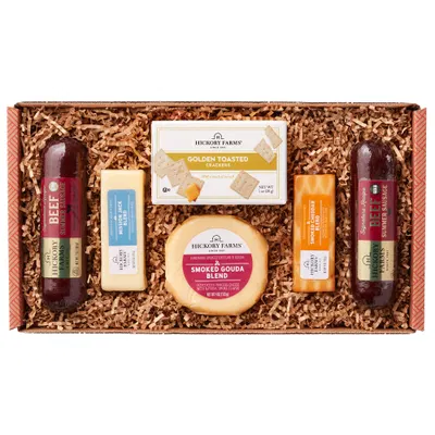 Hickory Farms Signature Beef Meat and Cheese Gift Box, Medium — gift idea