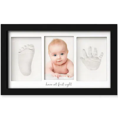 KeaBabies Baby Hand and Footprint Clay Keepsake Frame — gift idea