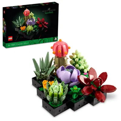 LEGO Botanicals Succulents — gift idea