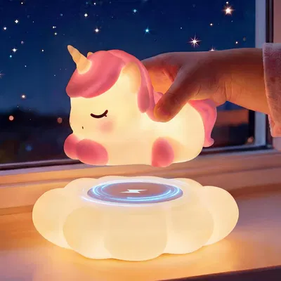 Mewaii Squishy Cloud Unicorn Night Light