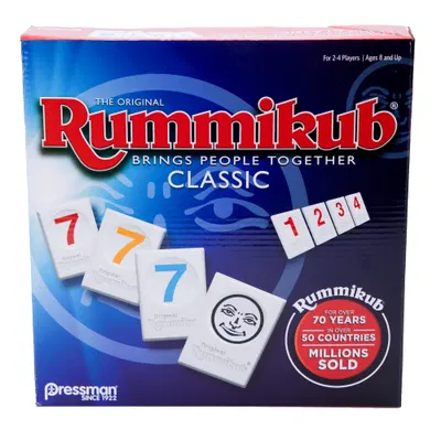 Pressman Rummikub, the Original Rummy Tile Game — gift idea