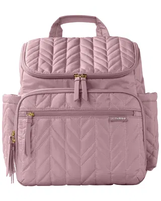 Skip Hop Forma Diaper Bag Backpack (Mauve Mist)