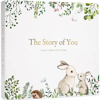 ZIRI & ZANE Keepsake Baby Memory Book, First 5 Years — gift idea