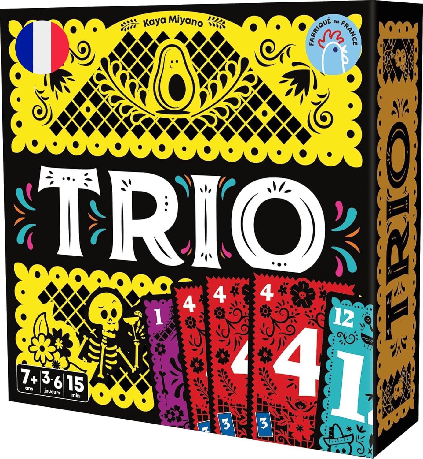 Trio — As d'Or 2024, jeu de mémoire et déduction — idée cadeau original