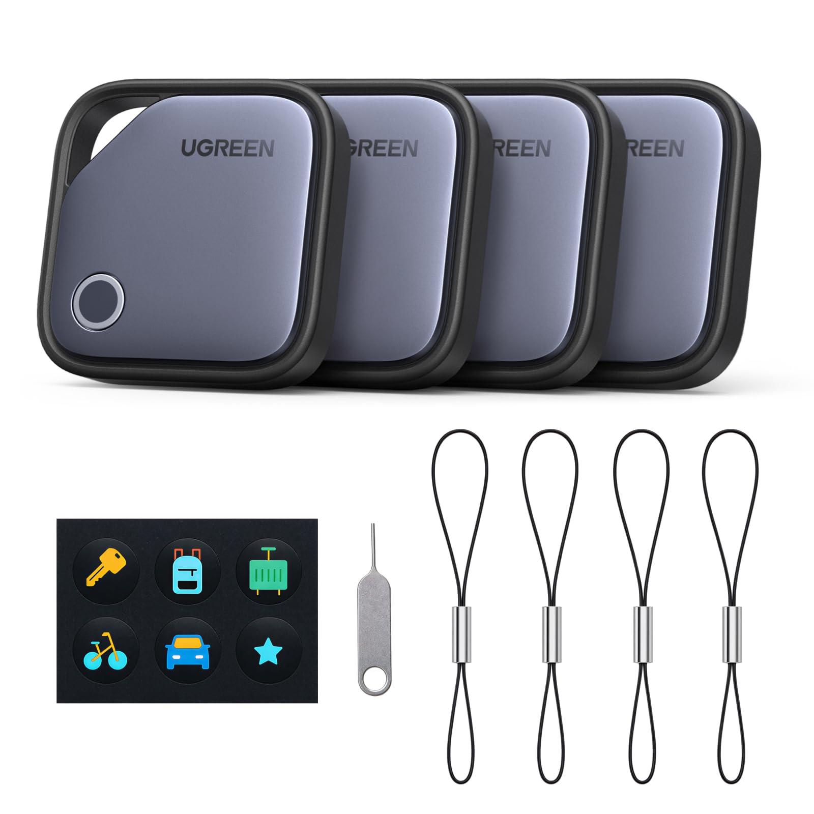 UGREEN FineTrack 4-Pack Bluetooth Trackers — original gift idea